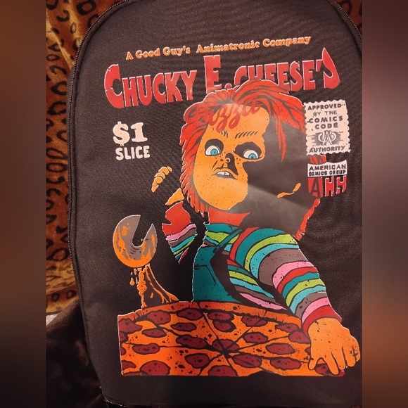 Chucky E. Cheese's Graphic Backpack - Picture 1 of 6